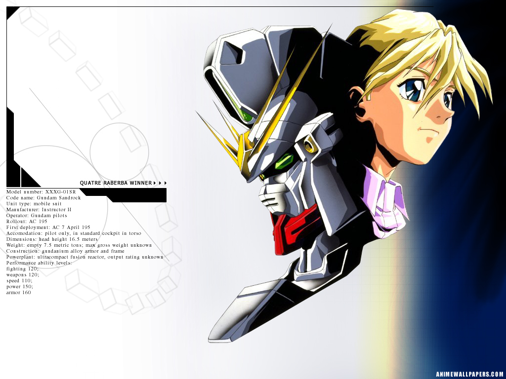 Fonds d'cran Dessins Anims Gundam Wing 