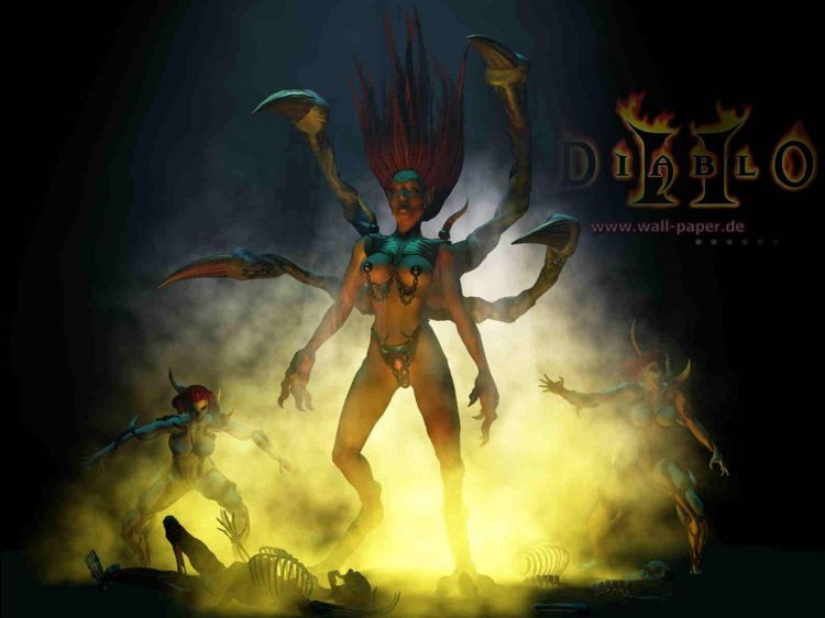 Fonds d'cran Jeux Vido Diablo Wallpaper N31732