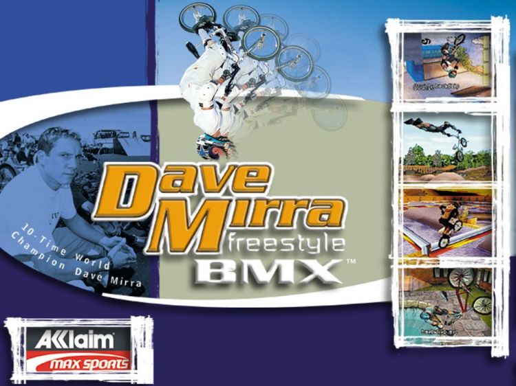 Fonds d'cran Jeux Vido Dave Mirra Freestyle BMX Wallpaper N31674