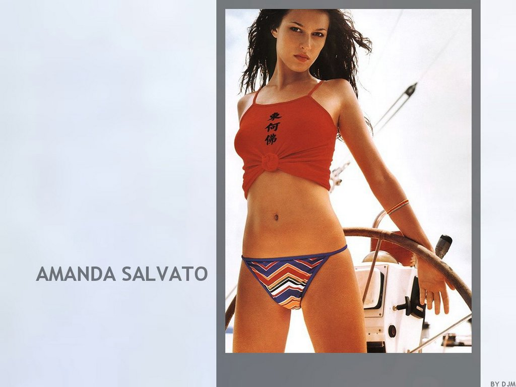 Wallpapers Celebrities Women Amanda Salvato 