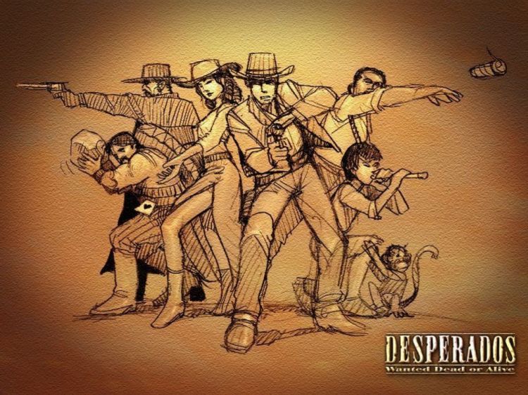 Fonds d'cran Jeux Vido Desperados Wallpaper N31687