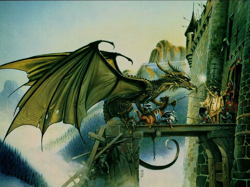 Fonds d'cran Fantasy et Science Fiction Cratures : Dragons 