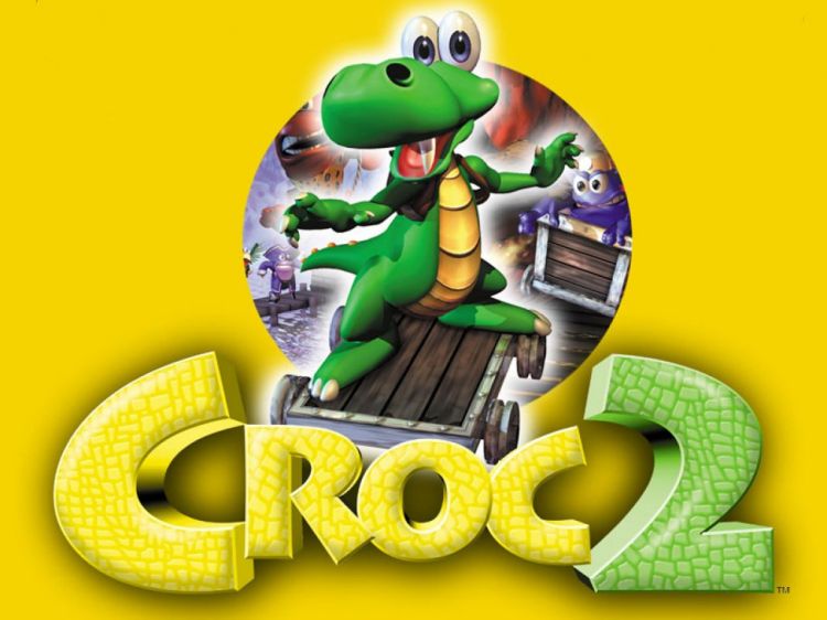 Fonds d'cran Jeux Vido Croc Wallpaper N31632