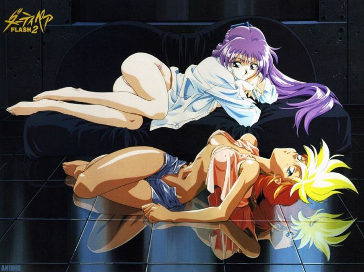 Fonds d'cran Dessins Anims Dirty Pair Flash Wallpaper N48810