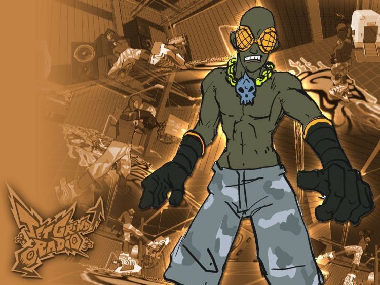 Fonds d'cran Jeux Vido Jet Set Radio Wallpaper N32962