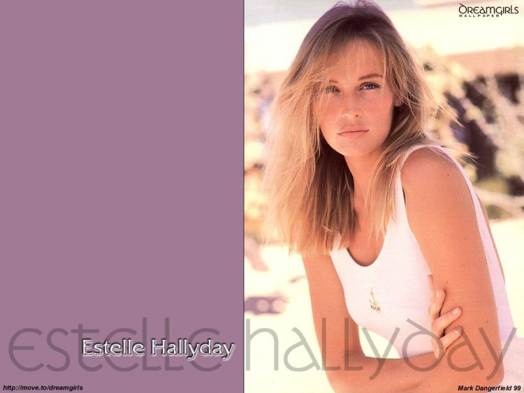 Fonds d'cran Clbrits Femme Estelle Hallyday (Lefbure) Wallpaper N56104