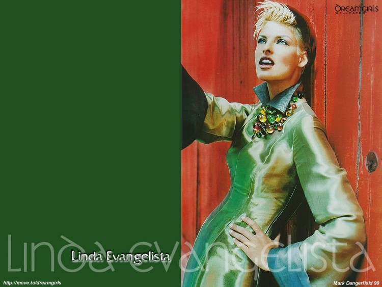 Fonds d'cran Clbrits Femme Linda Evangelista Wallpaper N57084