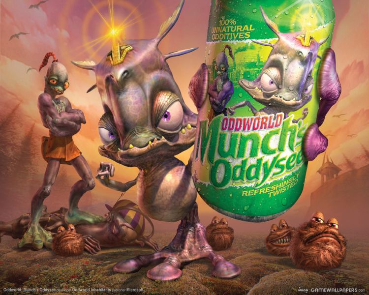 Fonds d'cran Jeux Vido Oddworld : L'Odysse d'Abe Wallpaper N30684