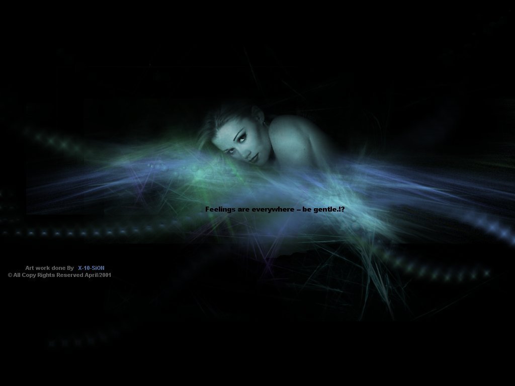 Wallpapers Digital Art Women - Femininity 