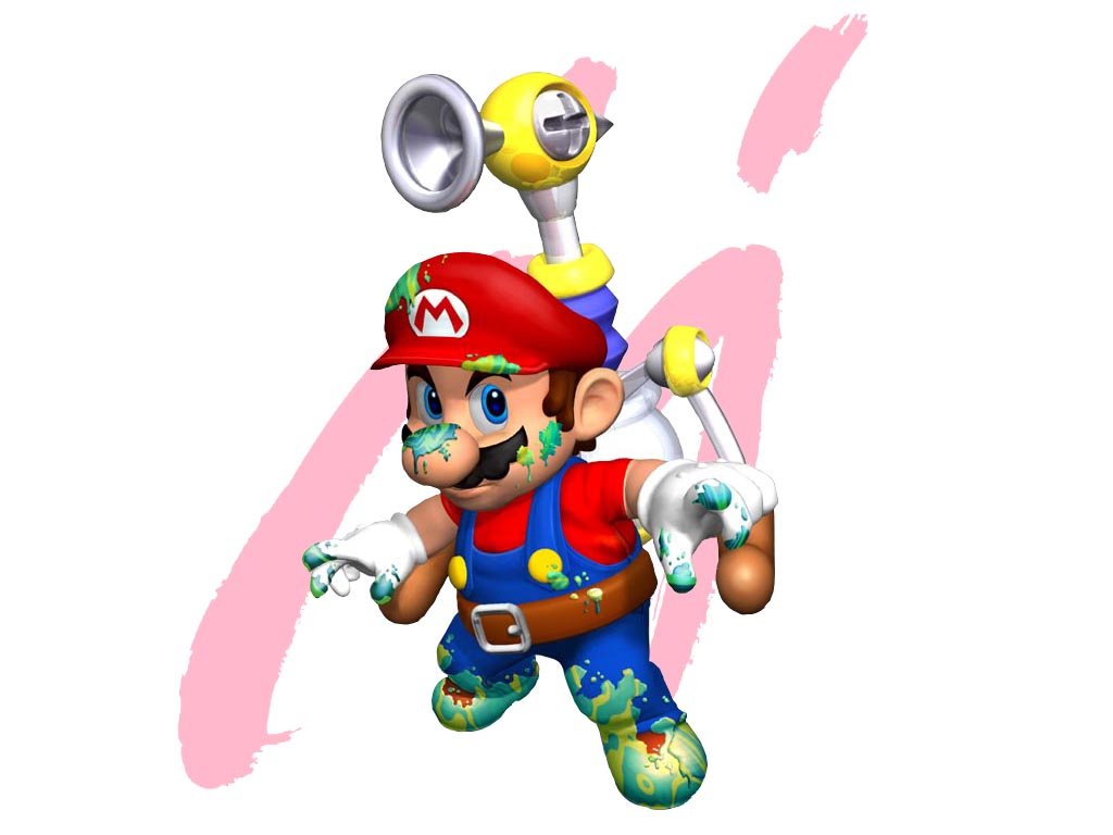 Fonds d'cran Jeux Vido Super Mario Sunshine 