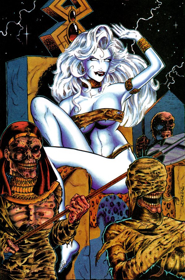 Wallpapers Comics Lady Death (covers) 