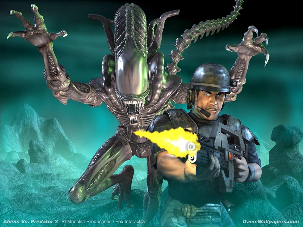 Wallpapers Video Games Alien Vs Predator 2 