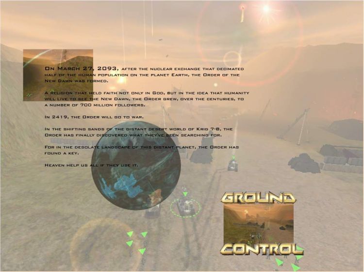 Fonds d'cran Jeux Vido Ground Control Wallpaper N32710