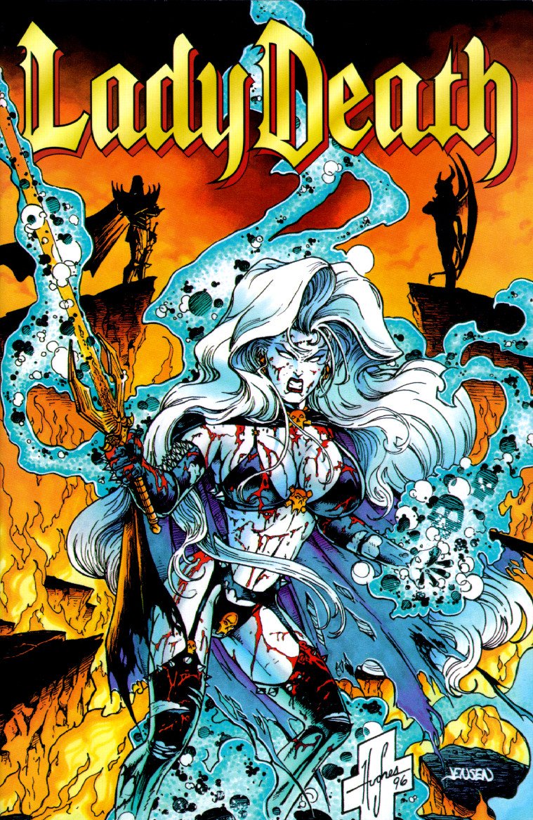 Wallpapers Comics Lady Death (covers) 