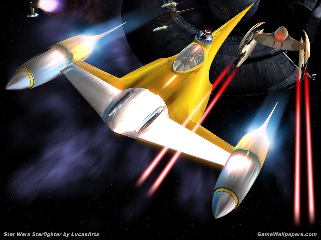 Fonds d'cran Jeux Vido Star Wars Starfighter 