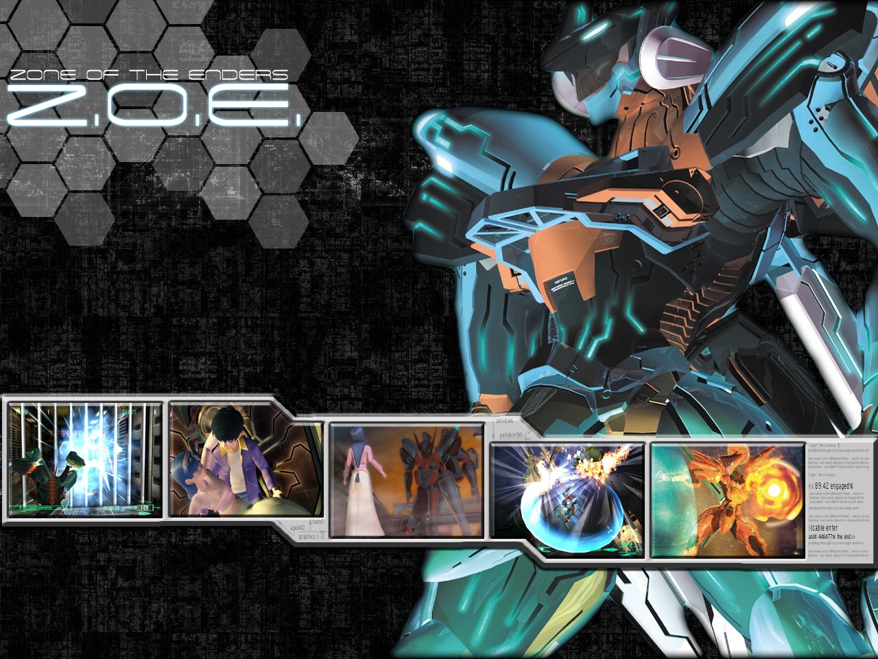 Wallpapers Video Games Z.O.E (Zone Of the Enders) 