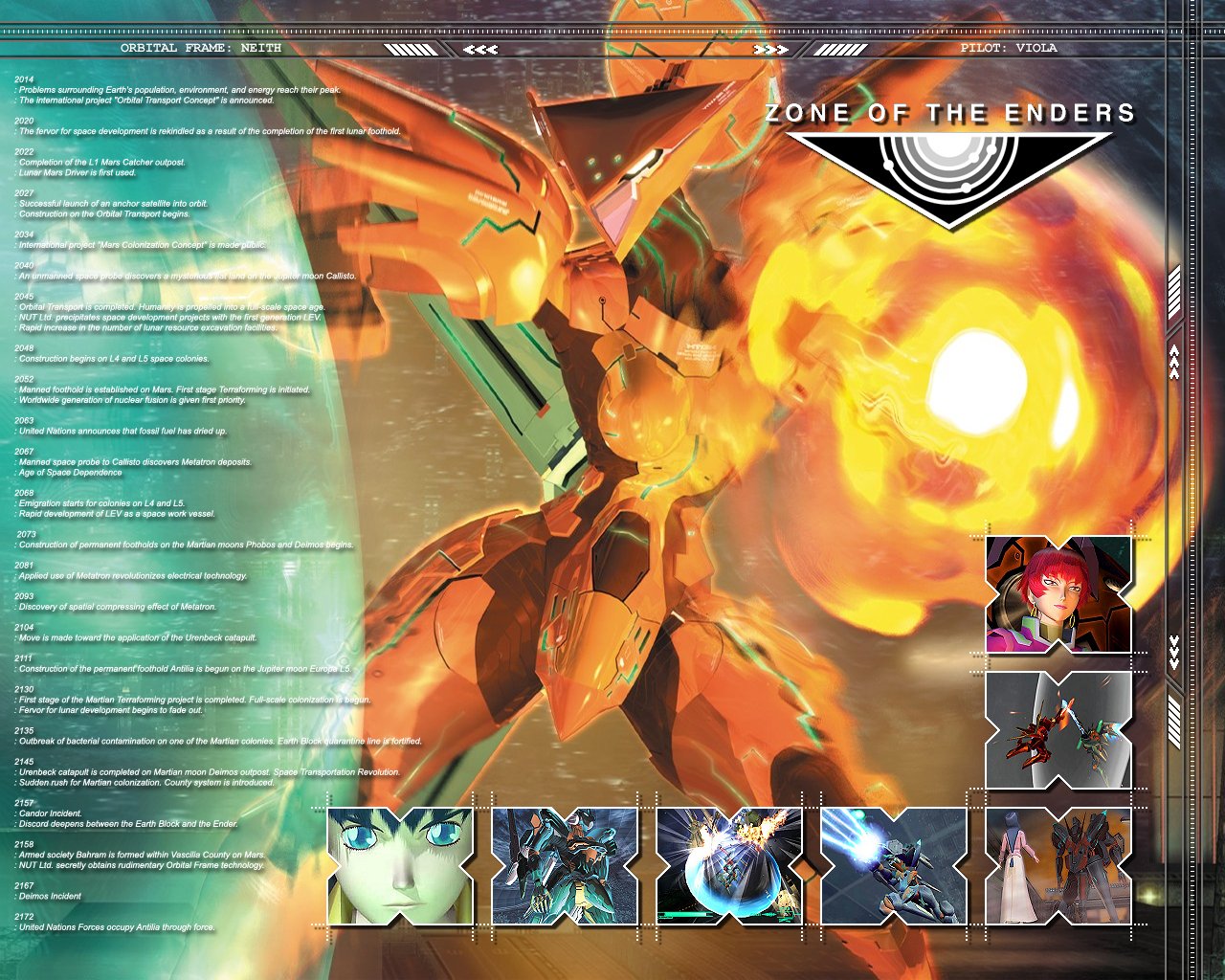 Wallpapers Video Games Z.O.E (Zone Of the Enders) 