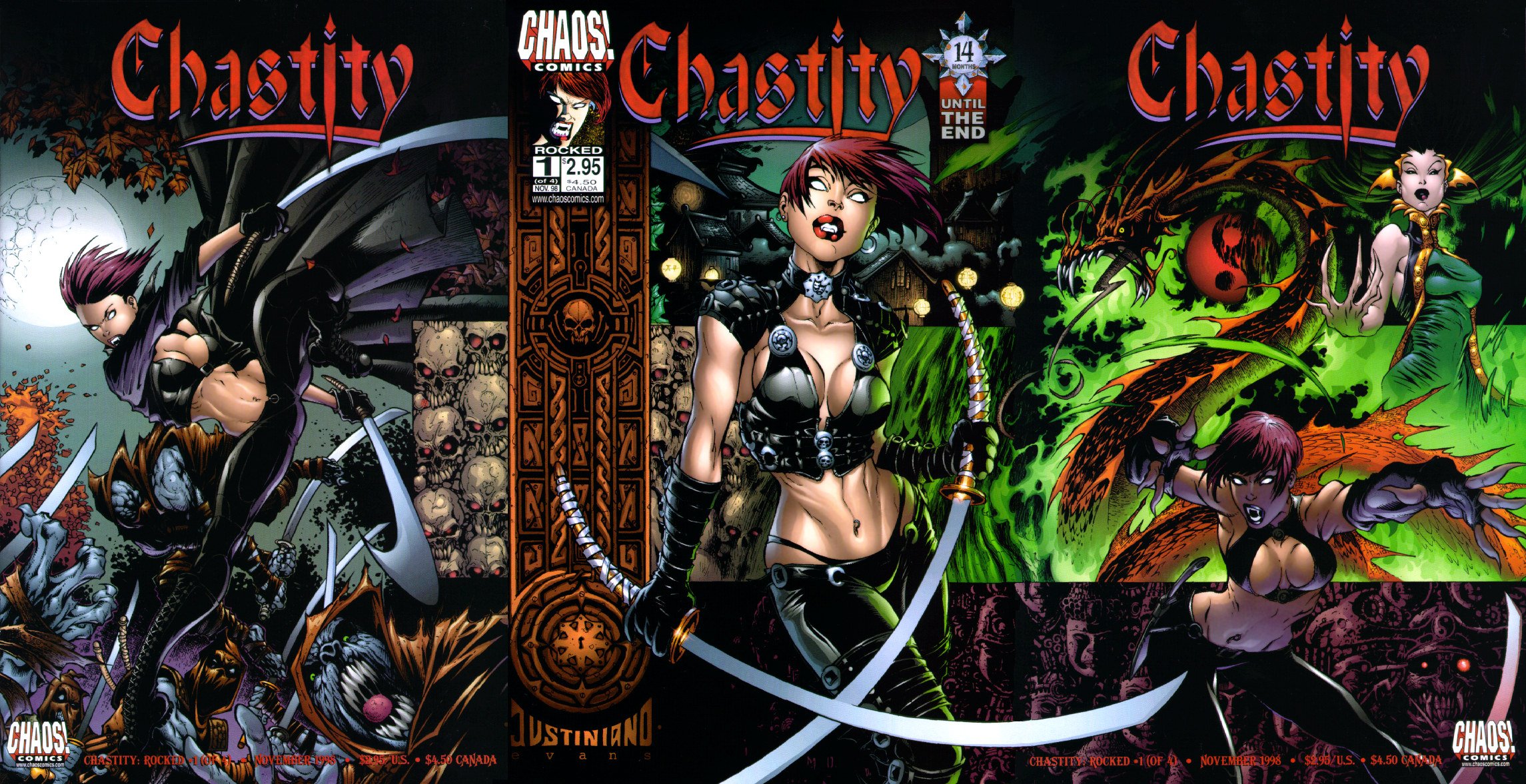 Wallpapers Comics Chastity (covers) 