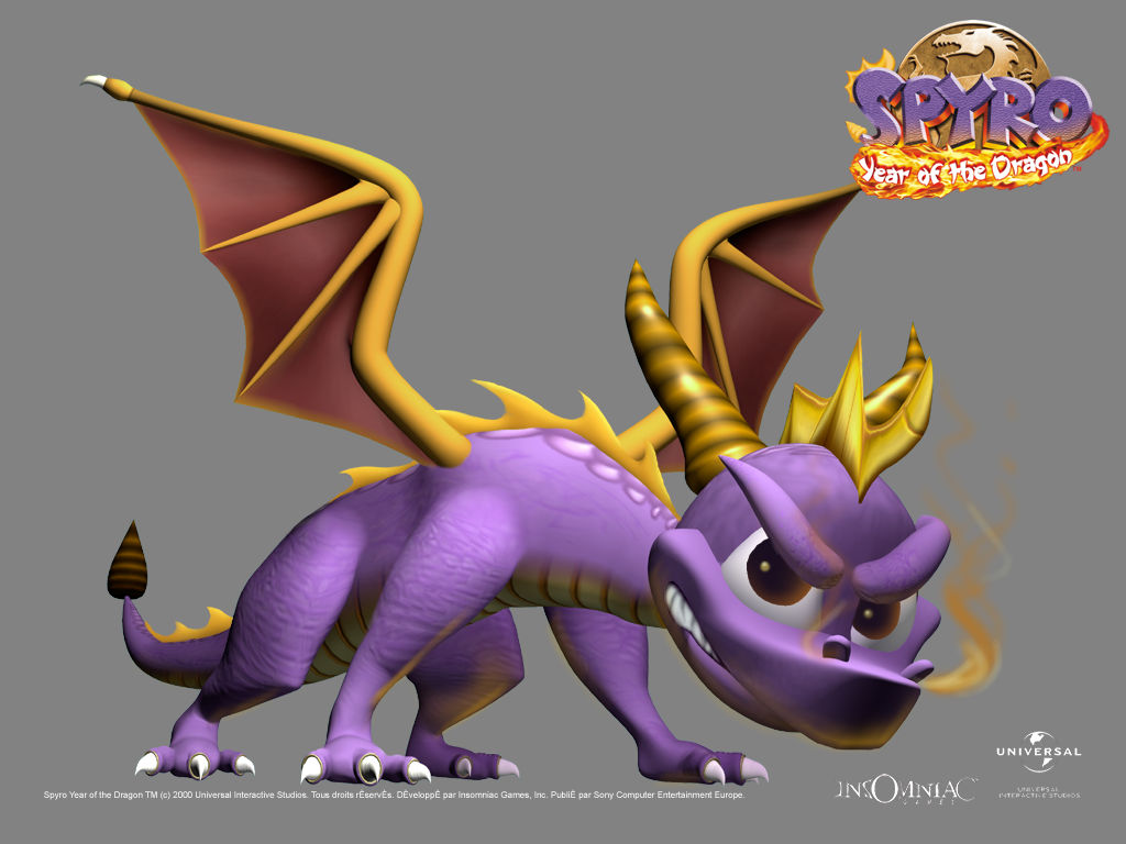 Fonds d'cran Jeux Vido Spyro the Dragon 