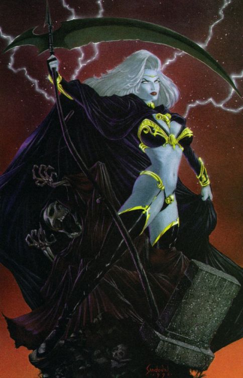 Fonds d'cran Comics et BDs Lady Death (couvertures) Wallpaper N47801