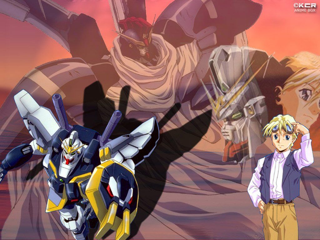 Wallpapers Cartoons Gundam Wing 