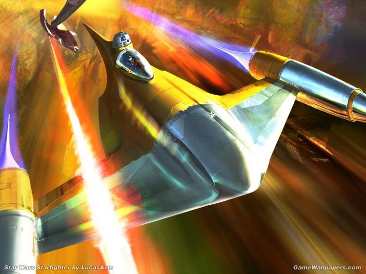 Fonds d'cran Jeux Vido Star Wars Starfighter Wallpaper N34725