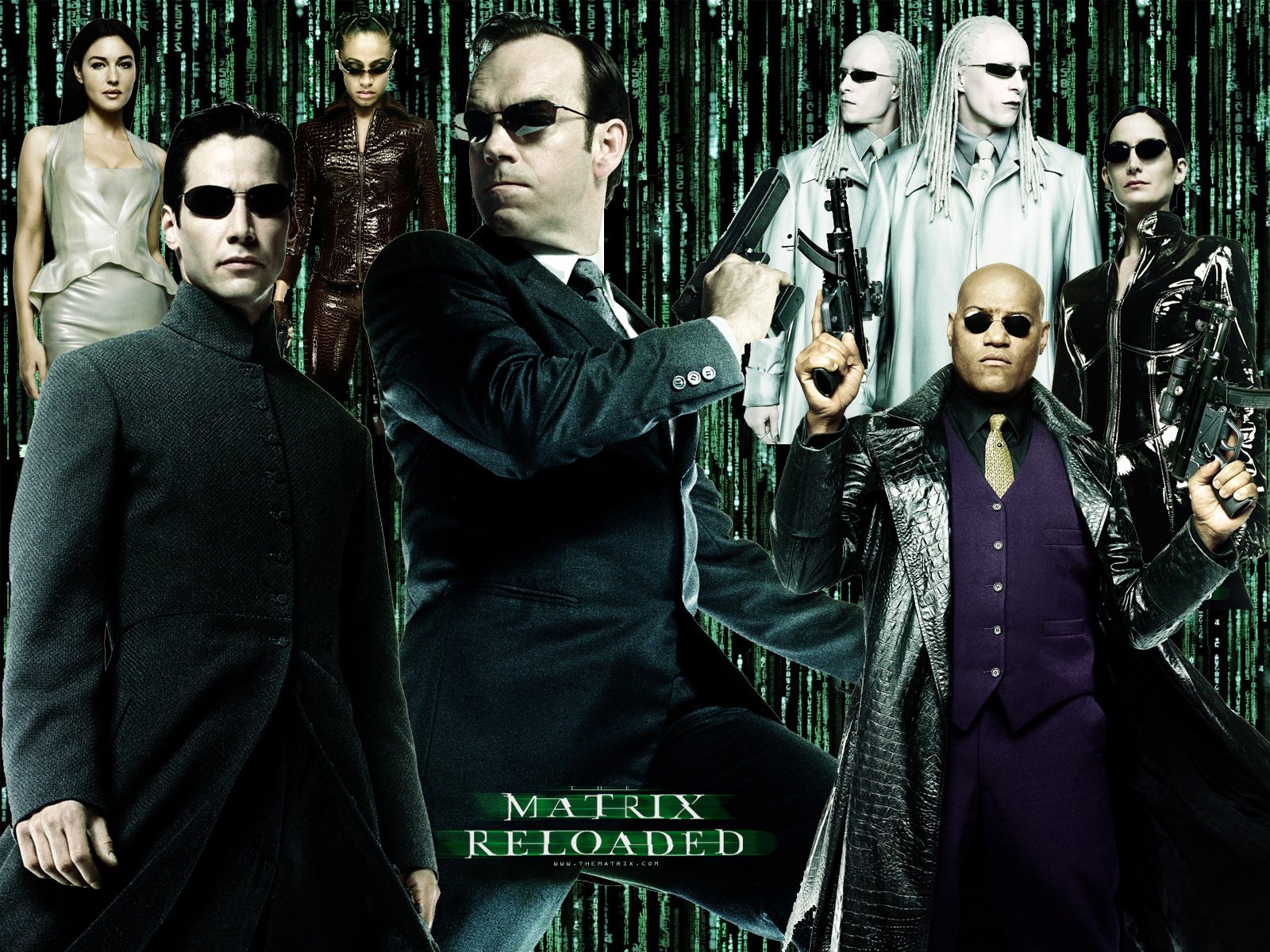 Wallpapers Movies Matrix 2 Reloaded 