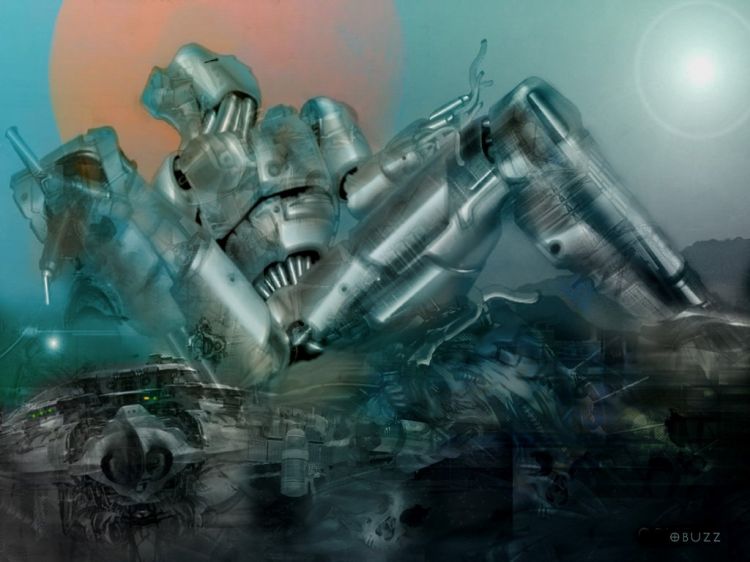 Wallpapers Digital Art Science-Fiction - Robots Wallpaper N44293