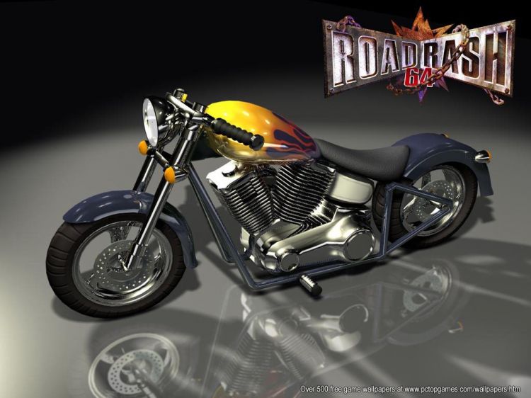 Fonds d'cran Jeux Vido Roadrash Wallpaper N34252