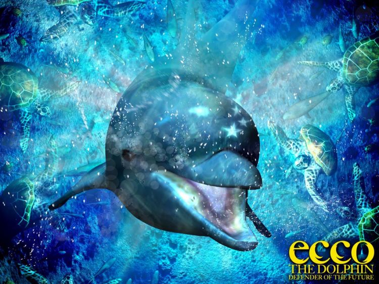 Fonds d'cran Jeux Vido Ecco le Dauphin Wallpaper N32005