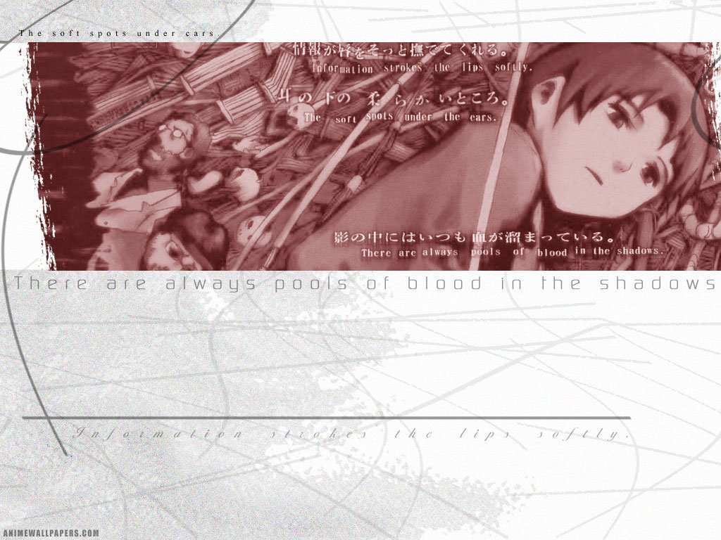 Fonds d'cran Manga Serial Experiments Lain 