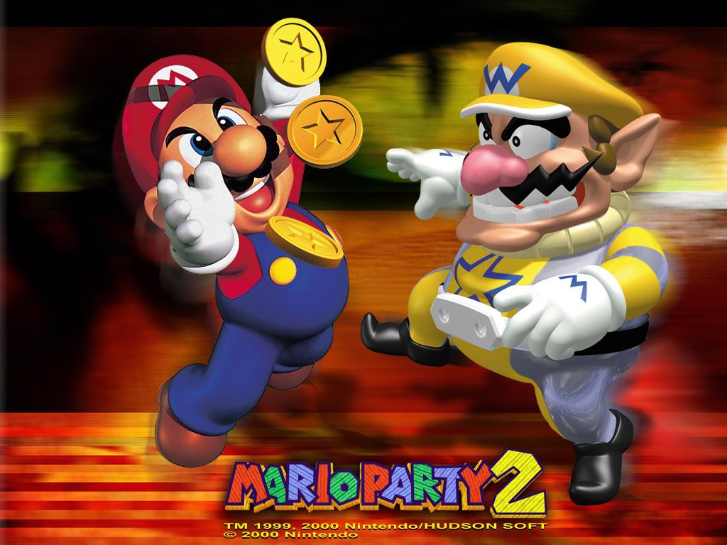 Fonds d'cran Jeux Vido Mario Party 2 