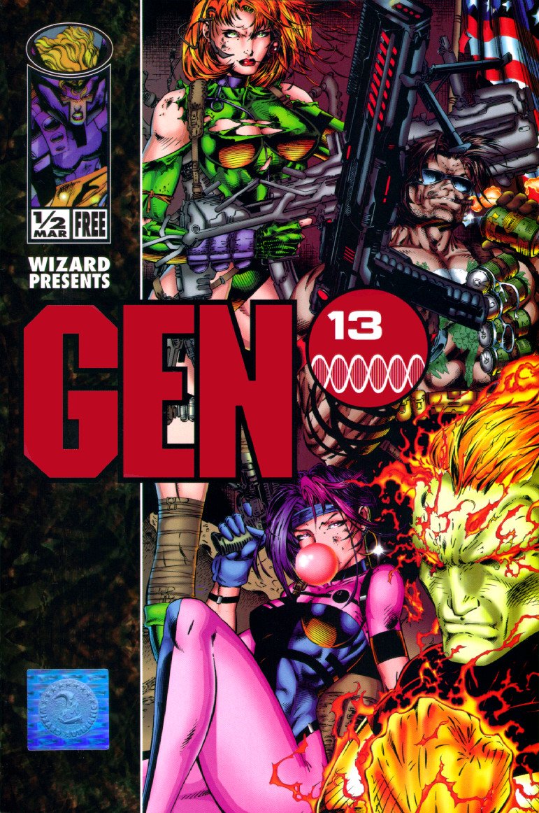 Fonds d'cran Comics et BDs Gen 13 (couvertures) 