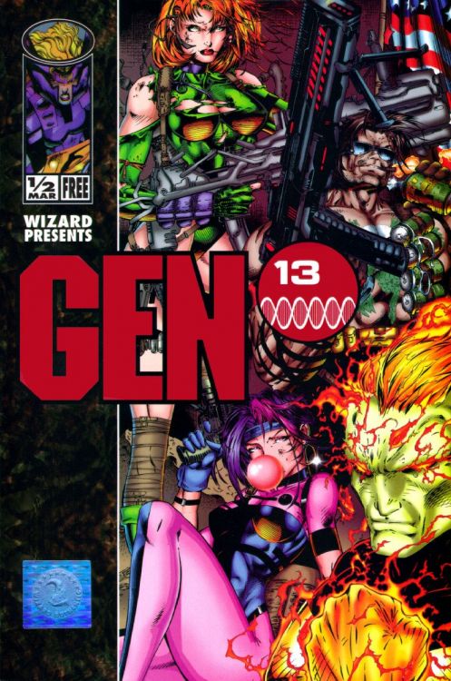 Fonds d'cran Comics et BDs Gen 13 (couvertures) Wallpaper N47584