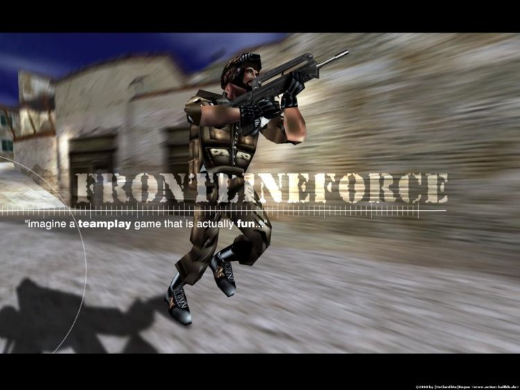 Fonds d'cran Jeux Vido Frontline Force Wallpaper N32482