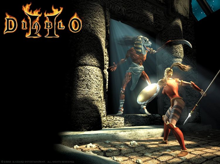 Fonds d'cran Jeux Vido Diablo Wallpaper N31757