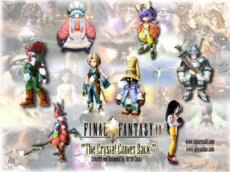 Fonds d'cran Jeux Vido Final Fantasy IX Wallpaper N37166