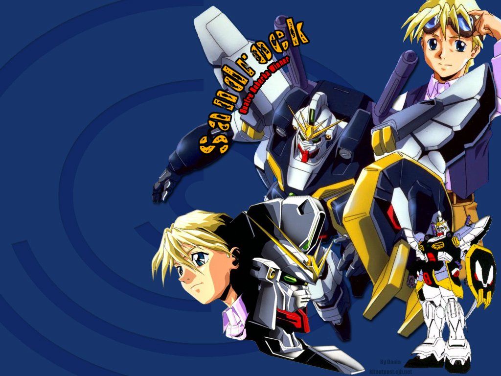 Wallpapers Cartoons Gundam Wing 