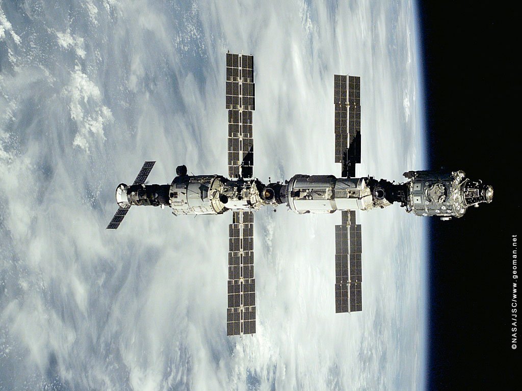 Wallpapers Space Satellites - Stations 