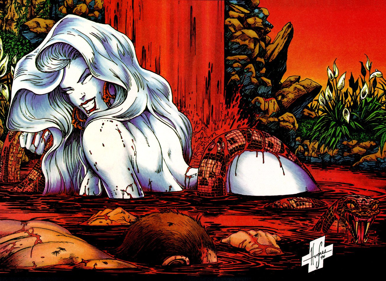 Fonds d'cran Comics et BDs Lady Death (couvertures) 