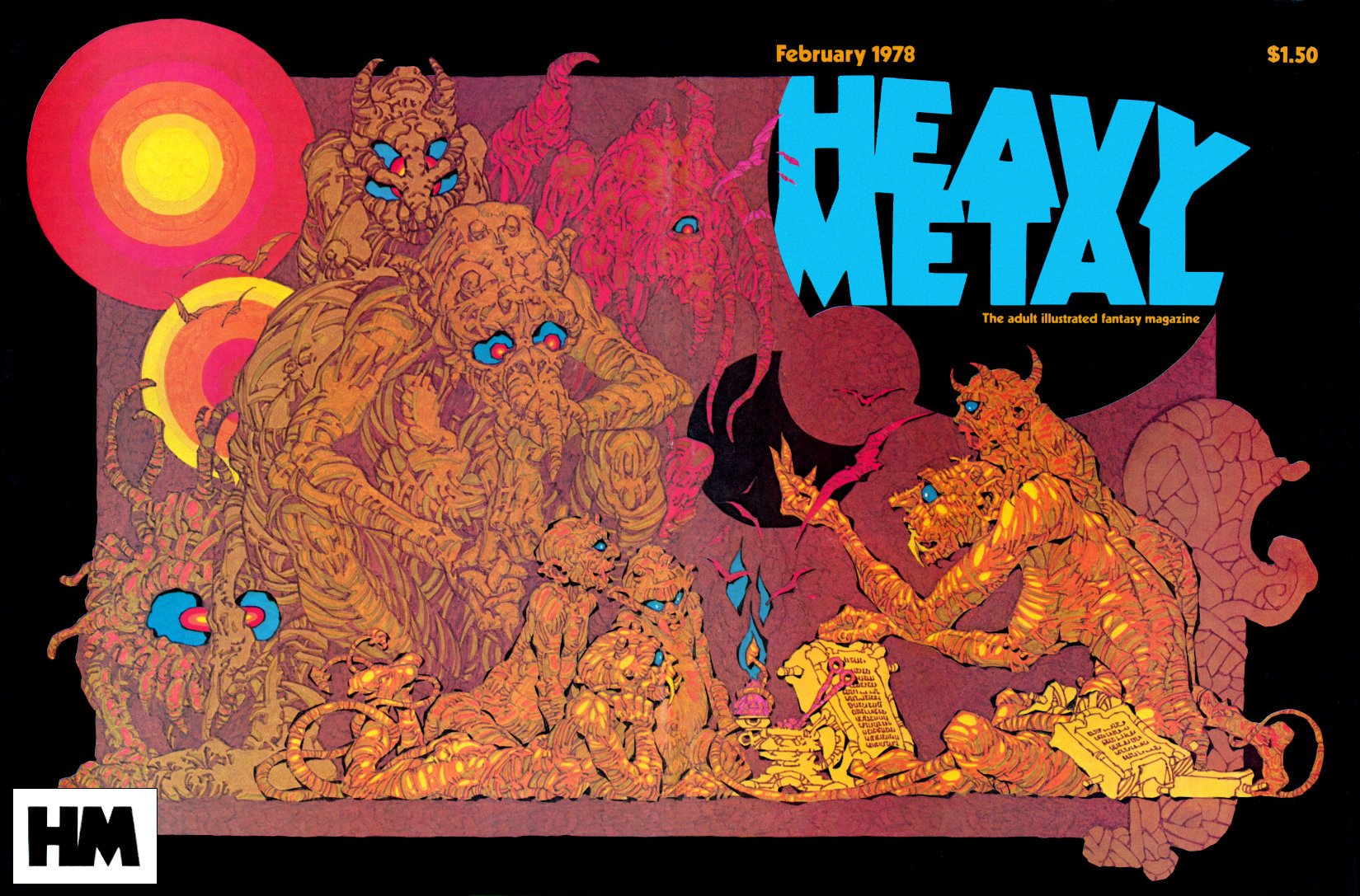 Wallpapers Comics Heavymetal (covers) 