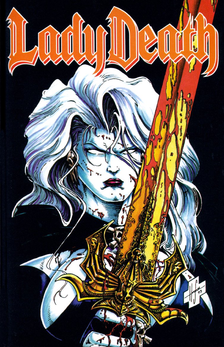 Fonds d'cran Comics et BDs Lady Death (couvertures) 