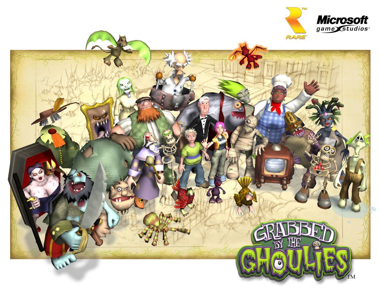 Wallpapers Video Games Grabbed By The Ghoulies 