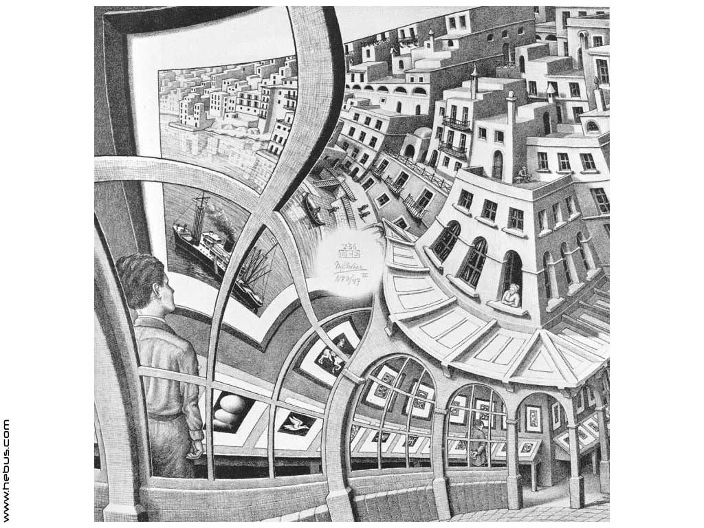 Wallpapers Art - Pencil Maurits Cornelis Escher 