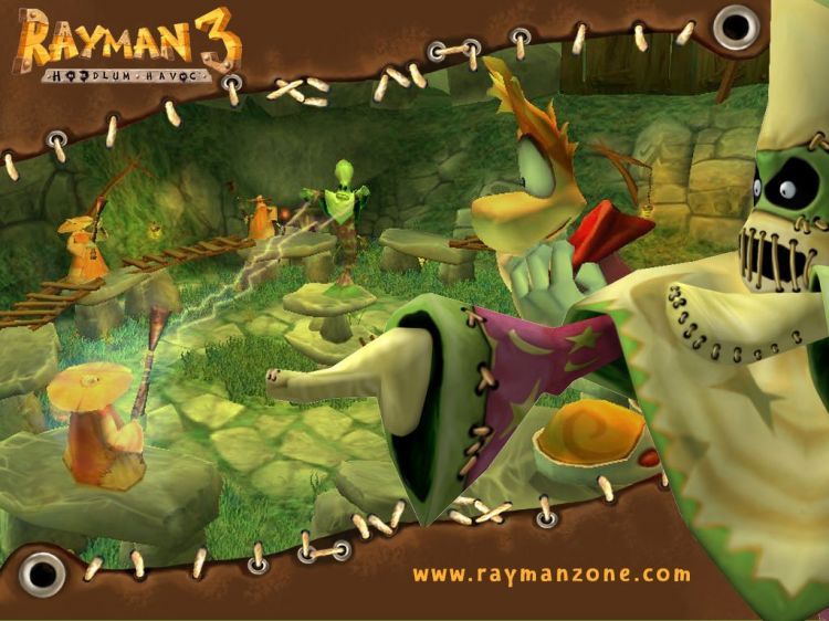 Fonds d'cran Jeux Vido Rayman Wallpaper N31196