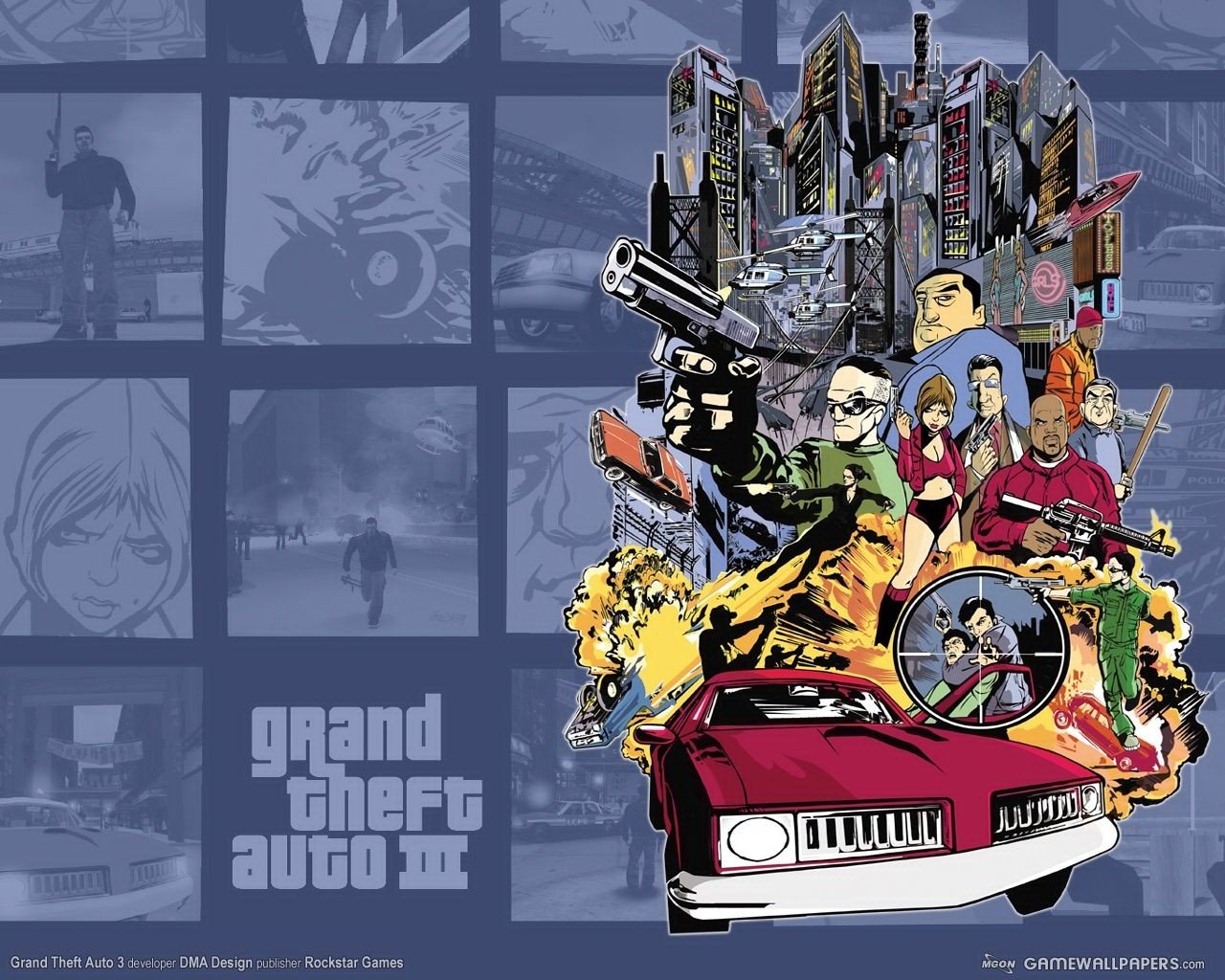 Fonds d'cran Jeux Vido GTA 3 