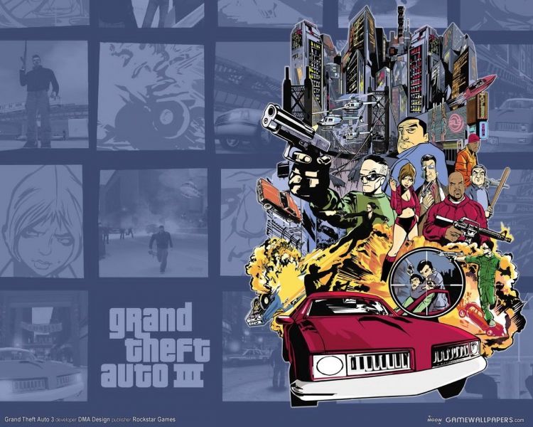 Fonds d'cran Jeux Vido GTA 3 Wallpaper N37393