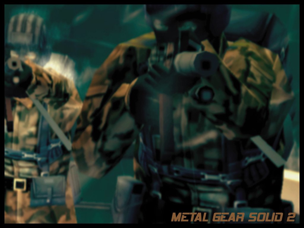 Fonds d'cran Jeux Vido Metal Gear Solid 2 - Sons Of Liberty 