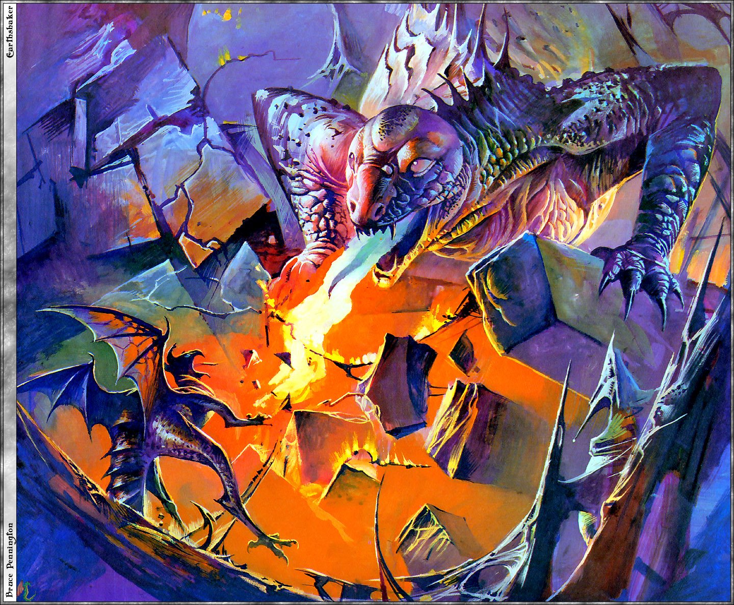 Wallpapers Fantasy and Science Fiction Creatures : Dragons 