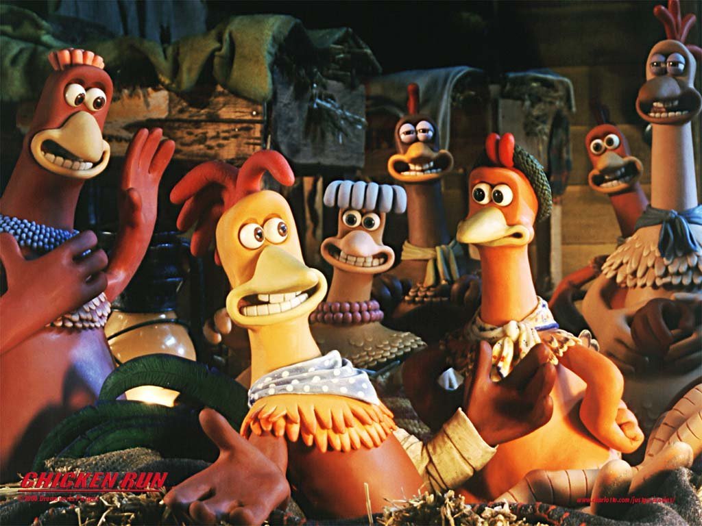 Wallpapers Cartoons Chicken Run 